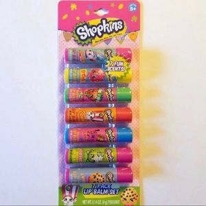 SHOPKINS 7 SCENTS LIP BALMS SET